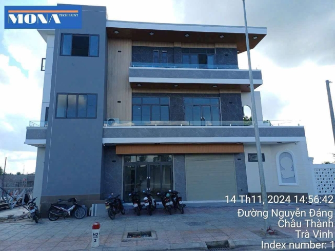 Công trình sơn ngoại thất Mona Paint