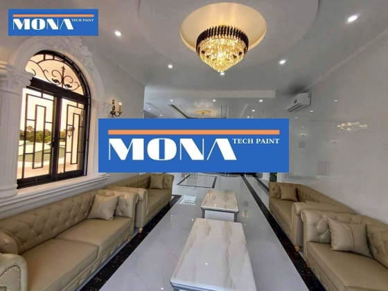 Công trình sơn nội thất Mona Paint