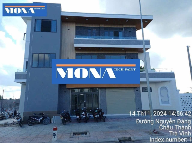 Công trình sơn ngoại thất Mona Paint