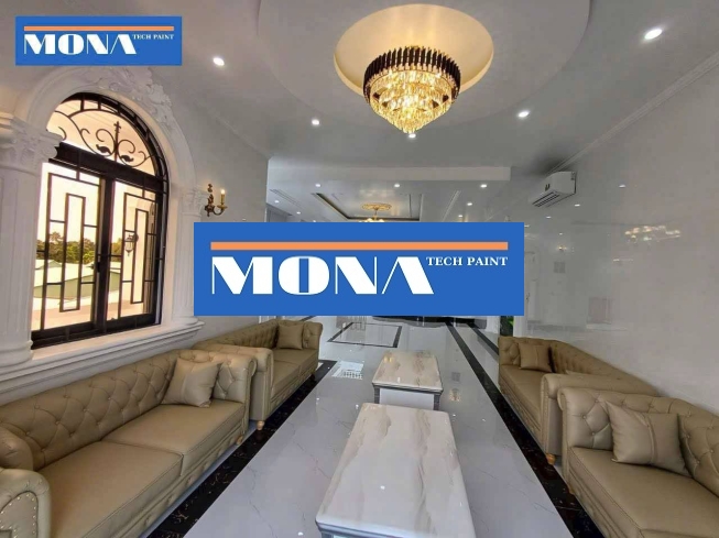 Công trình sơn nội thất Mona Paint