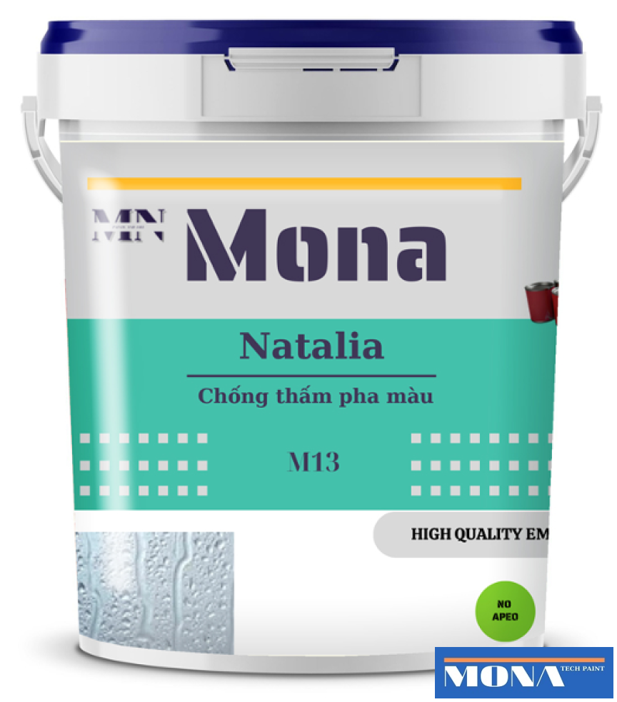 Sơn chống thấm pha màu